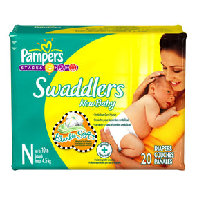 Procter & Gamble Pampers Swaddlers Diapers 10037000303746 - 20.0 Each