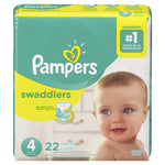 Procter & Gamble Pampers Swaddlers Diapers 10037000749582 - 4.0 Pack