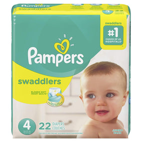 Procter & Gamble Pampers Swaddlers Diapers 10037000749582 - 4.0 Pack