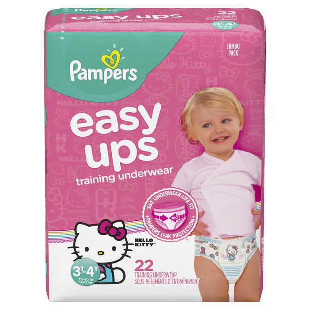 Procter & Gamble Pampers Easy Ups Training Underwear 00037000765530 - 1.0 Pack
