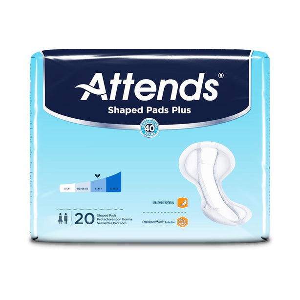 ATTENDS HEALTHCARE PRODUCTS Attends Shaped Pads SPDPA 80 Each
