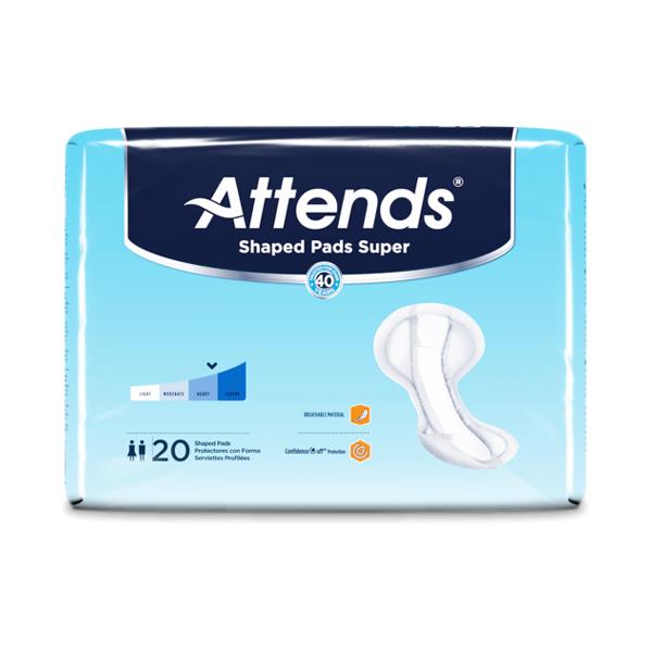 ATTENDS HEALTHCARE PRODUCTS Attends Shaped Pads SPSA 80 Each
