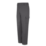 Vf Workwear-Div / Vf Imagewear (W) Men's Industrial Cargo Pants, 65% Polyester/35% Cotton, Charcoal, 40" x 34" - PT88CH40X34 - 1 Each