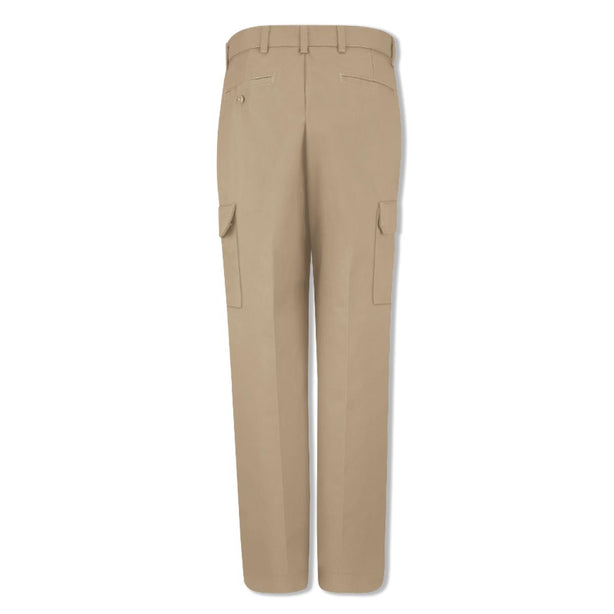 Vf Workwear-Div / Vf Imagewear (W) Men's Industrial Cargo Pants, 65% Polyester/35% Cotton, Khaki, 30" x 32" - PT88KH30X32 - 1 Each
