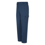 Vf Workwear-Div / Vf Imagewear (W) Men's Industrial Cargo Pants, 65% Polyester/35% Cotton, Navy, 33" x 26" - PT88NV-33-26 - 1 Each