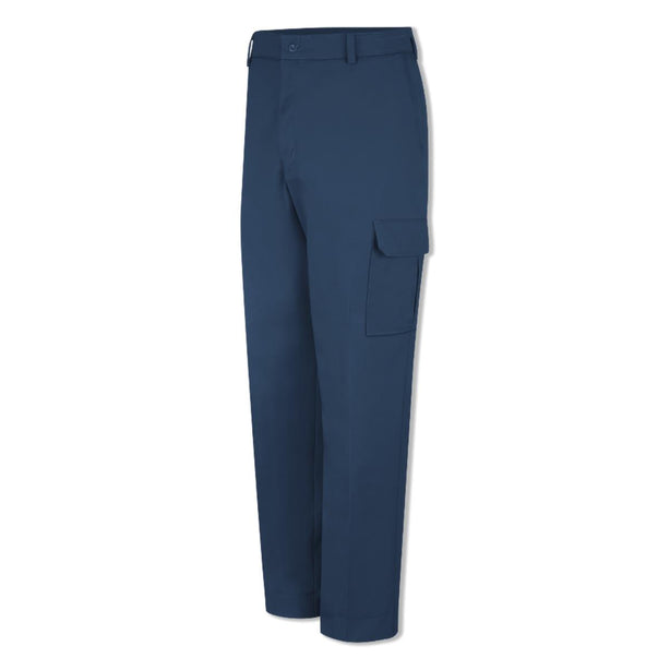 Vf Workwear-Div / Vf Imagewear (W) Men's Industrial Cargo Pants, 65% Polyester/35% Cotton, Navy, 33" x 34" - PT88NV33X34 - 1 Each
