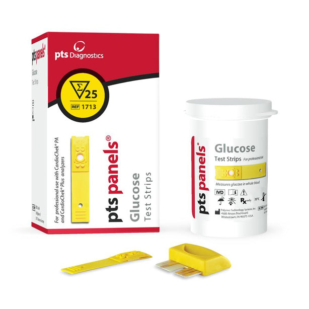 POLYMER TECHNOLOGY SYSTEMS, INC. Test Strips and Controls for CardioChek PA/Plus Analyzers 1713 25 Each - MDL-PTH1713