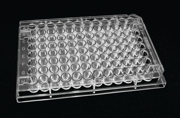 96-Well Microplate, Flat Bottom, Untreated, Nonsterile, UVT Acrylic, 10 per Box, Plates - 290-8120-0AF - 100 Each