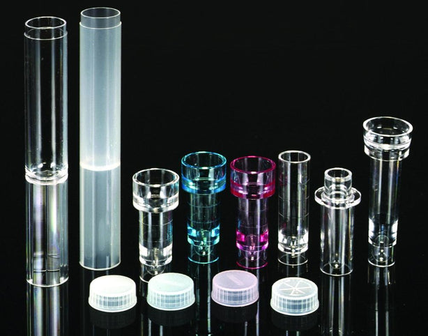 Evergreen Scientific Flat Top Cap For Auto Analyzer Sample Cups, Polyethylene, Blue - 300-1006-B20 - 1000 Each