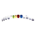 Evergreen Scientific Caplugs Standard Stopper Cap For 12um Tubes, Polyethylene, Orange - 300-2912-E20 - 1000 Each
