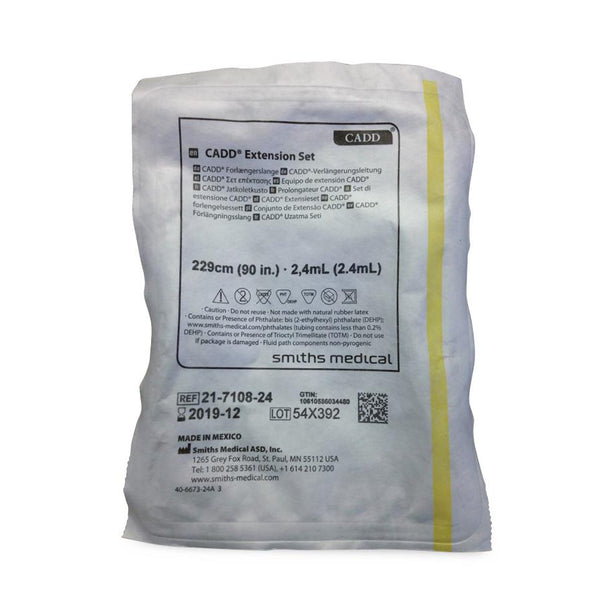 Smiths Medical TOTM Extension Sets 21-7108-24 - 1.0 Each