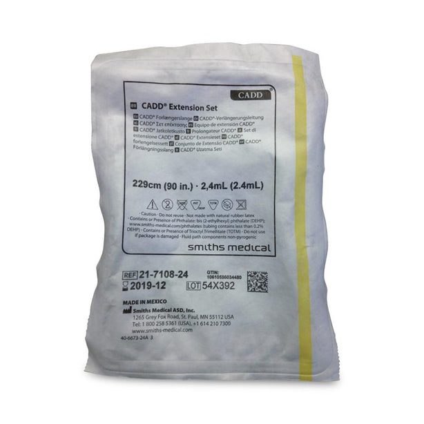 Smiths Medical TOTM Extension Sets 21-7108-24 - 50.0 Each