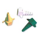 Oxygen Adapter Nipple, Yellow, and Air - 33-2800 - 50 Each