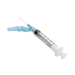 Smiths Medical EDGE Hypodermic Needle with 3 mL Luer Lock Syringe 432310 - 50.0 Each