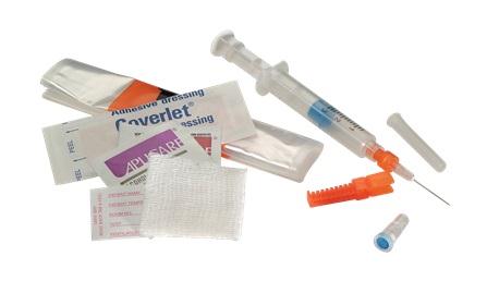 Smiths Medical Arterial Gas Blood Sampling Kit, Luer Slip, 23G x 1", 3 mL - 4698LH - 200 Each