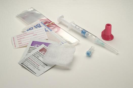 Smiths Medical Pro-Vent Plus 3 mL Dry Lithium Heparin Syringes 4699LH - 100.0 Each
