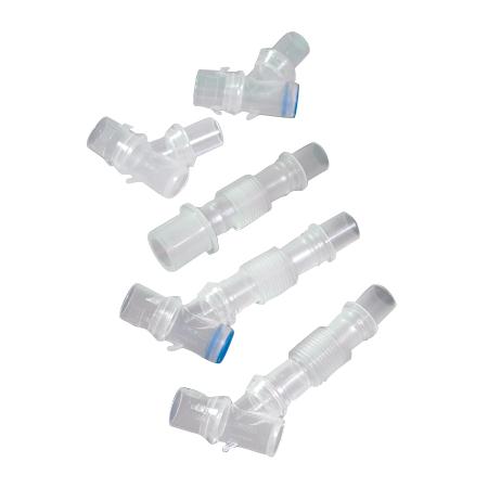 Smiths Medical Ultraset Circuit Connector with Double Swivel Elbow - 66-2509 - 50 Each
