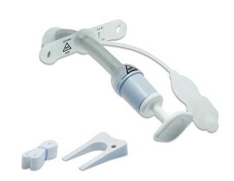Smiths Medical Bivona TTS Tracheostomy with Flange FlexTend Trach Tube, Pediatric, Tight to Shaft, 4 mm - 67PFS40 - 1 Each