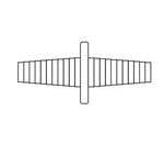 Smiths Medical Tapered Connectors - 715634 - 10 Each - MDL-PTX715634