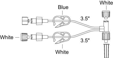 SMITHS MEDICAL Smiths Medical Standard-Bore Extension Sets MBF29DTL 1 Each - MDL-PTXMBF29DTLH