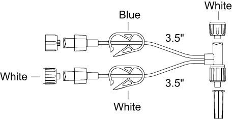 SMITHS MEDICAL Smiths Medical Standard-Bore Extension Sets MBF29DTL 25 Each - MDL-PTXMBF29DTL