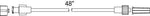 SMITHS MEDICAL Smiths Medical Standard-Bore Extension Sets MX048 1 Each - MDL-PTXMX048H