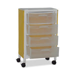 Mjm International PVC Isolation Carts - PVC4U4DISONBP
