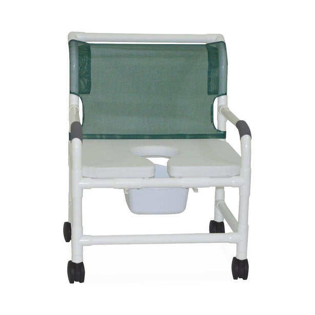 Mjm International PVC Extra-Wide Shower Chairs - PVCM1264NBFGM