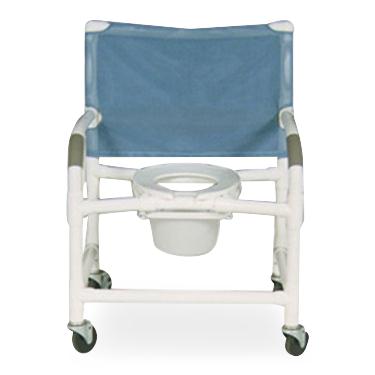 Mjm International PVC Extra-Wide Shower Chairs - PVCM1264NBRBM
