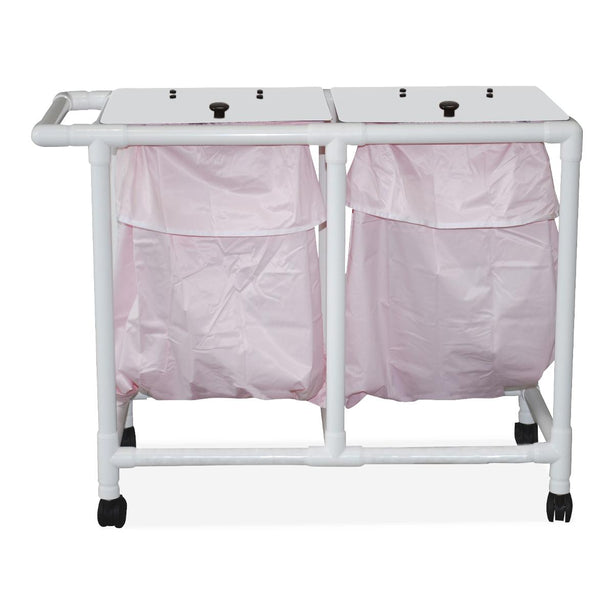 Mjm International PVC Double Hampers with Leakproof Bag - PVCM218DLP