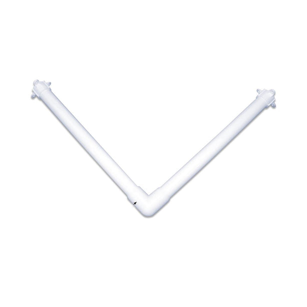 Mjm International PVC Corner Wall-Mounted Therapy Ball Rack - PVCM70081