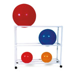 Mjm International PVC Mobile Ball Rack - PVCM7015