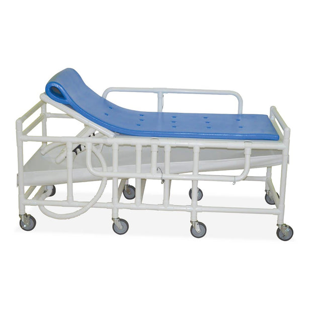 MJM INTERNATIONAL PVC Bariatric Shower Gurneys 910-DB 1 Each - MDL-PVCM910DB