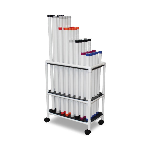 Mjm International Mobile Storage Cart for Weight Bars TRWB-40C - 1.0 Each