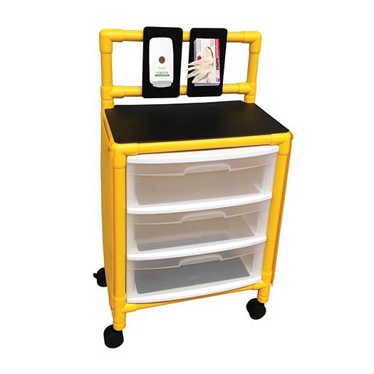 Mjm International PVC Isolation Carts - PVCMY3U3DISO