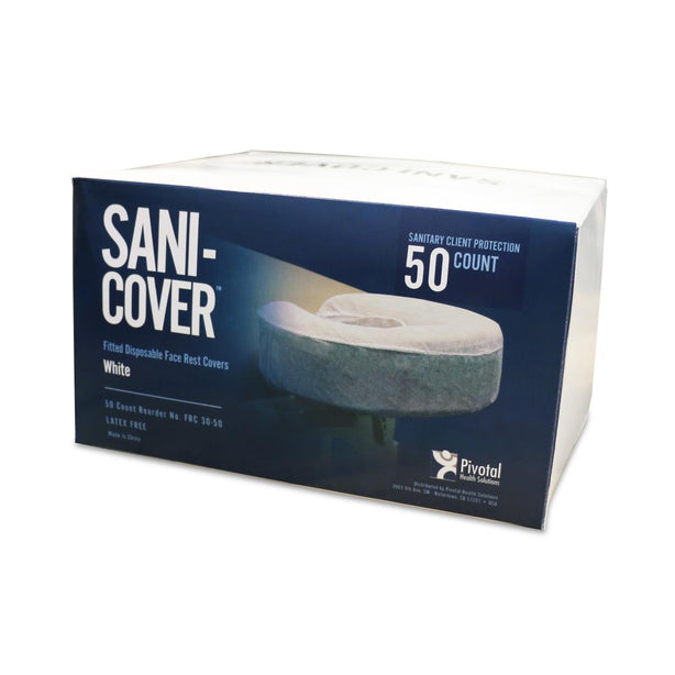Pivotal Health Solutions Inc Massage Table Fitted Face Rest Covers FRC 30-50-CASE - 18.0 box