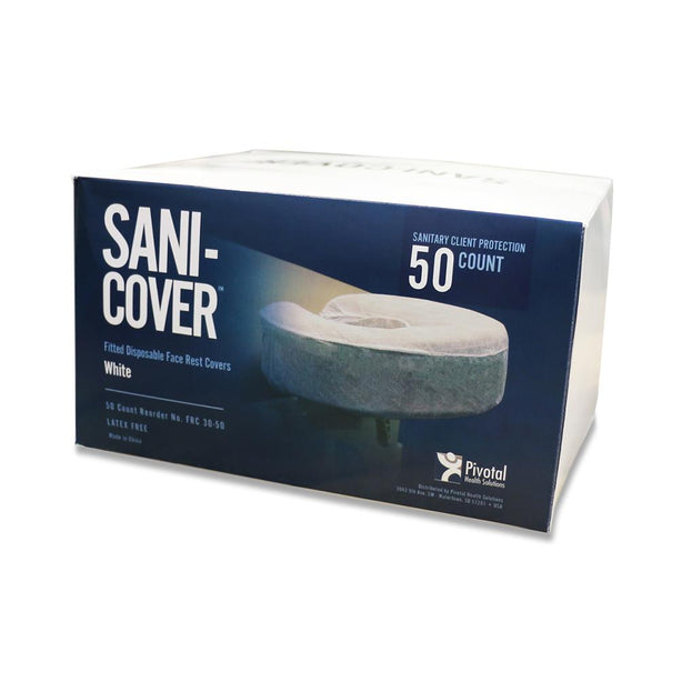 Pivotal Health Solutions Inc Massage Table Fitted Face Rest Covers FRC 30-50 - 50.0 Each