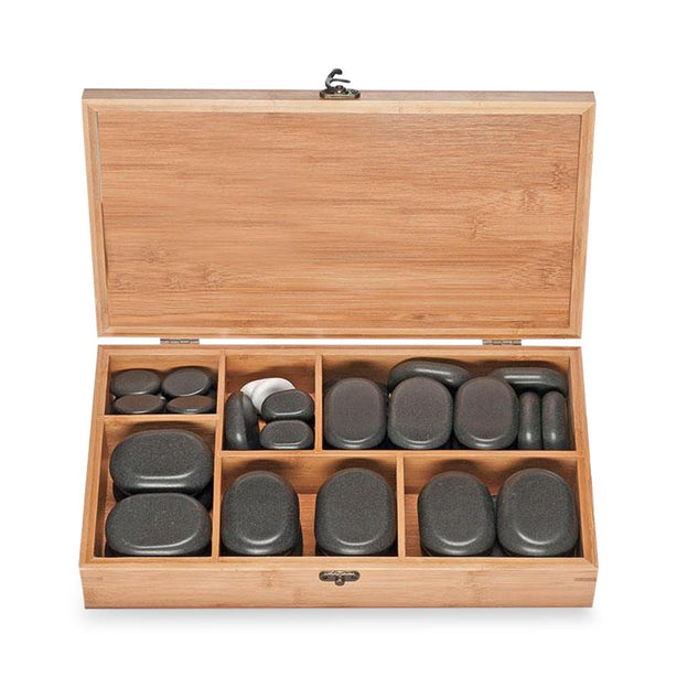 PIVOTAL HEALTH SOLUTIONS INC 45-Piece Hot and Cool Stone Set I9378 1 Each - MDL-PVHI9378