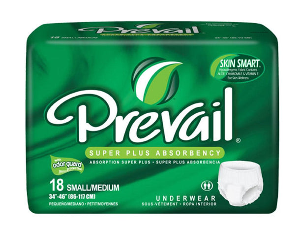 Prevail Incontinence Underwear - PVS-512 - 72 Each - MDL-PVS512