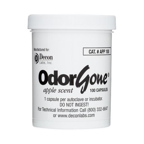 Decon Labs, Inc OdorGone Autoclave Deodorant Capsules APP100 - 6.0 Each