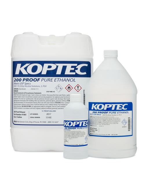 Decon Labs, Inc Koptec 200 Proof Ethanol QDEV1001TP - 4.0 Each