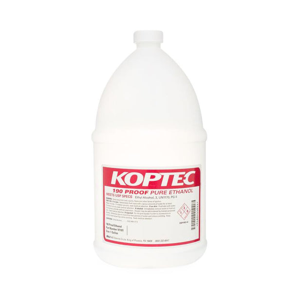 Decon Labs Pure Ethanol, Koptec, 190 Proof, 4X1GAL - V1101 - 4 Each