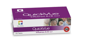 QUIDEL QuickVue Influenza A+B Test 20183 25 Each - MDL-QDL20183