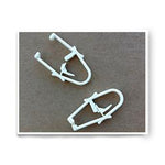 Qfc Plastics Plastic Scissor-Shaped Clamps QFC-250-RS - 1800.0 Each