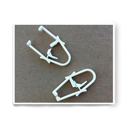 Qfc Plastics Plastic Scissor-Shaped Clamps QFC-250-RS - 1800.0 Each
