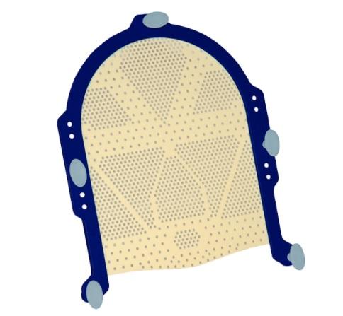 QFIX Variable Perf Head Only Portrait S-Frame RT-1889KYSD 10 Each - MDL-QFXT1889KYSD