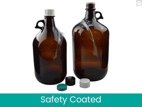 Qorpak Amber Glass Jugs - QOR259410