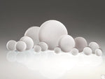 QORPAK White Polypropylene Unlined Caps 269443 1400 Each - MDL-QOR269443