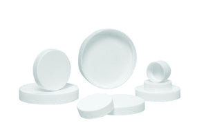 Unlined Polypropylene Caps - CAP-00356 - 4000 Each - MDL-QORCAP00356