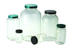 Qorpak Clear Glass Standard Wide Mouth Bottles No Cap - QORGLA00871